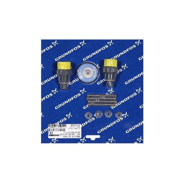 Kit, Valve / Diaphragm SD-M-PVC/V/C-2 Dosing Pump Kits - Chemical Metering Pumps